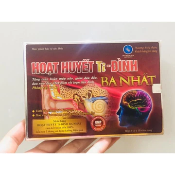 Hoạt huyết TIỀN Đình Ba Nhất hộp 30 viên
