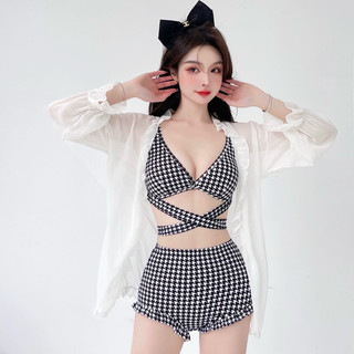 Bộ đồ bơi Bikini kẻ sọc gợi cảm đi biển, bể bơi, suối nước nóng