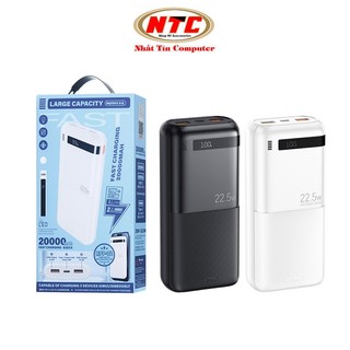 [Có 3C] Sạc Dự Phòng Remax RPP-72 20000mAh USB-A QC3.0 22.5W và TypeC PD 20W - Phụ Kiện Nhất Tín