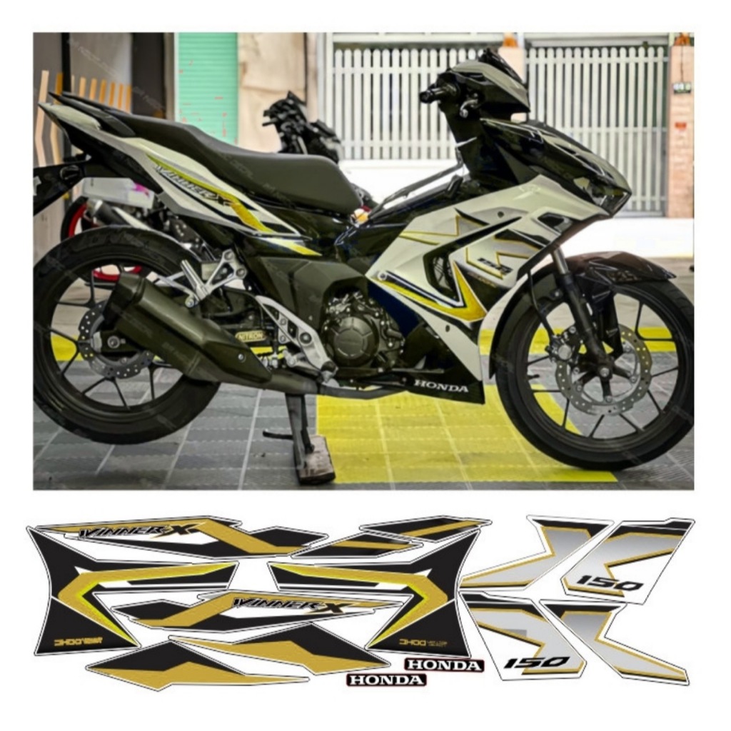 tem rời winner x v3 cao cấp chất liệu in 3 lớp PPF chống nước không phai màu NHÃN DÁN.