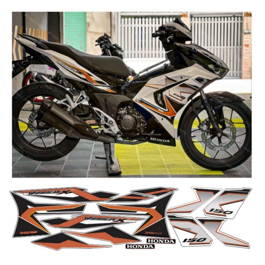 tem rời winner x v3 cao cấp chất liệu in 3 lớp PPF chống nước không phai màu NHÃN DÁN.