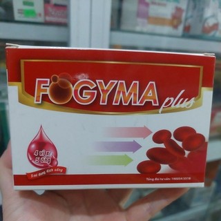 Ống bổ sung SẮ.T  FOGYMA plus giúp bổ sung sắt do thiếu máu ,..