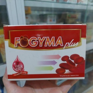 Ống bổ sung SẮ.T  FOGYMA plus giúp bổ sung sắt do thiếu máu ,..