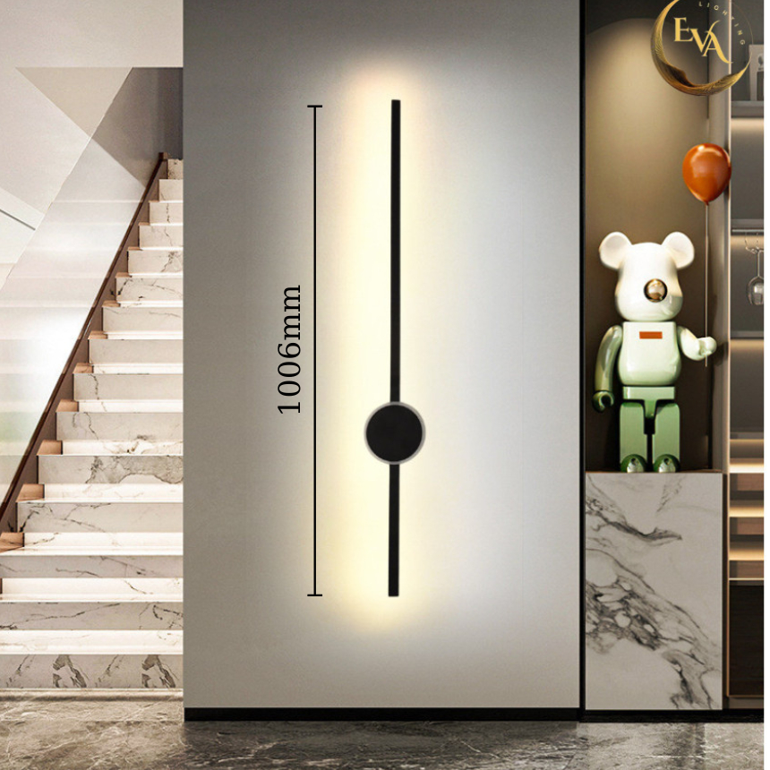 Đèn tường LED dài 1m 3 chế độ ánh sáng EVA 1015 phong cách hiện đại công suất 20W bảo hành 24 tháng