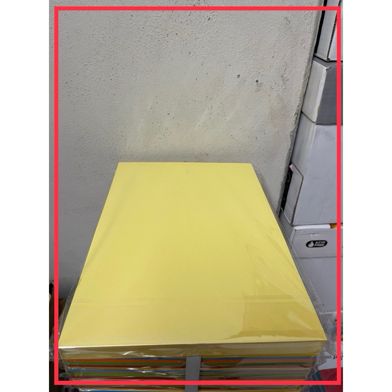 BÌA GIẤY MÀU A4 T&T ĐL160, TẬP 100 TỜ/ 1 MÀU - VPP QUỐC HUY.