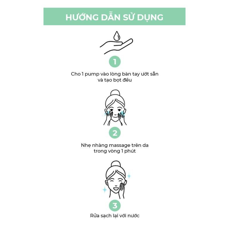 Ảnh Bọt rửa mặt chiết xuất Tam Thất sạch sâu, giảm viêm và làm dịu BARRIER CALMING FOAM CLEANSER BIBALA 150ML 3