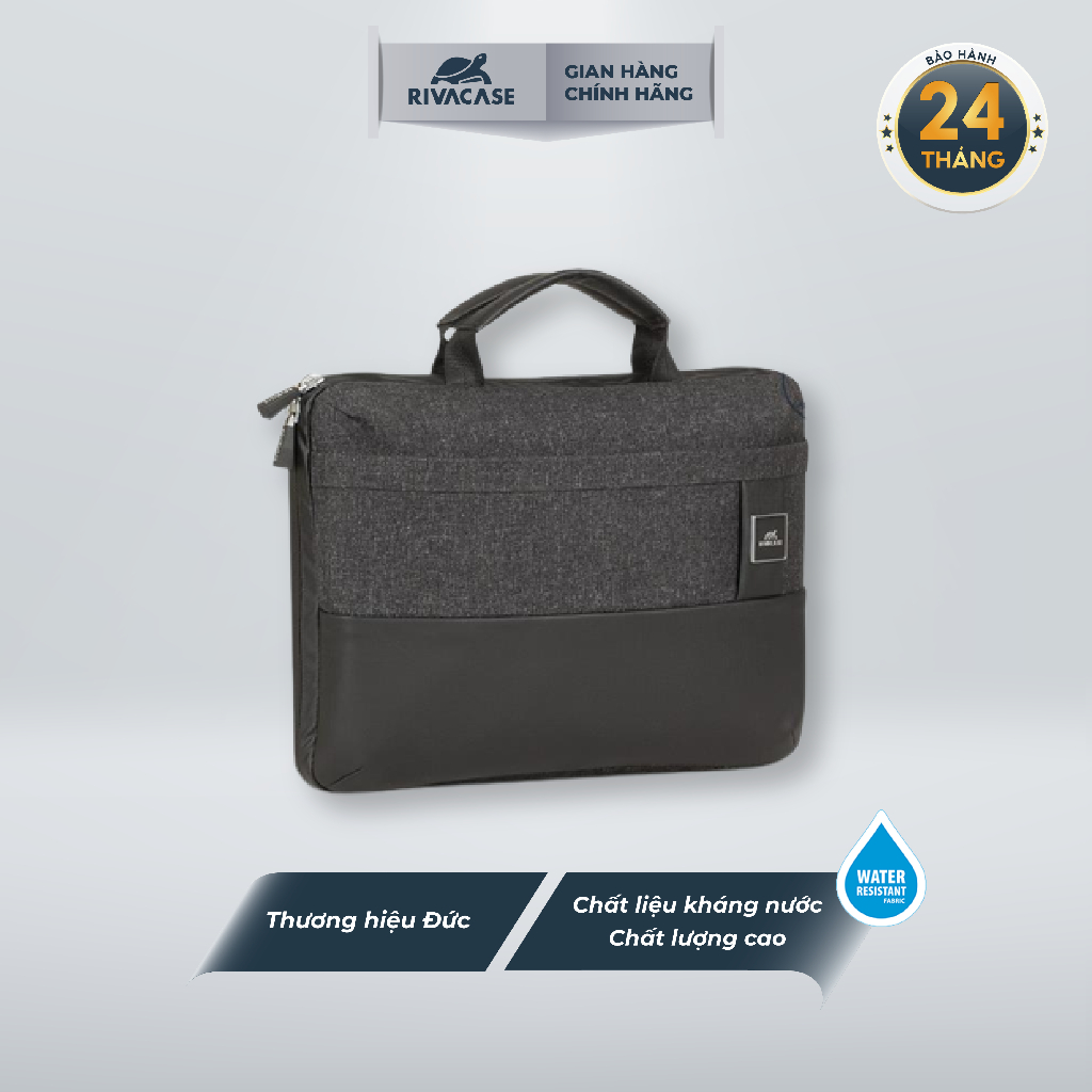 Ảnh Túi Xách Laptop RIVACASE 8823 13.3 inch Chất Liệu Polyester, Polyurethane - Hàng Chính Hãng 2