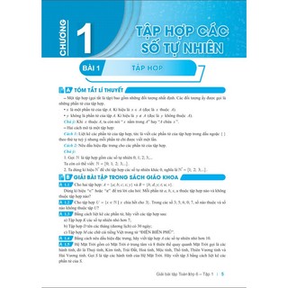Combo 2 Cuốn Giải Bài Tập Toán 6 - Bộ Sách Kết Nối Tri Thức Với Cuộc Sống - ndbooks