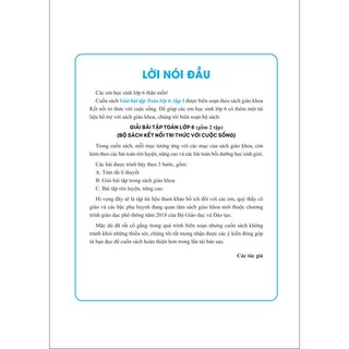 Combo 2 Cuốn Giải Bài Tập Toán 6 - Bộ Sách Kết Nối Tri Thức Với Cuộc Sống - ndbooks