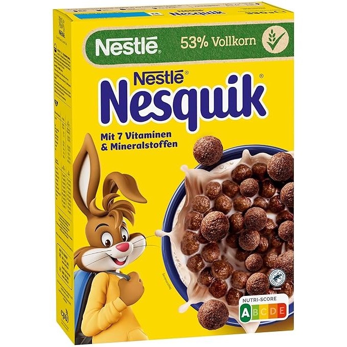 [Có sẵn] NESTLE Ngũ cốc Nesquick Knusper- Fruhstuck Cerealien 330g ...