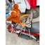 Combo An Toàn : 1 ghế ga xếp sắt sơn xếp gọn + 1 dây đai 100cm + 1 gối 2 đầu đi xe máy cho bé