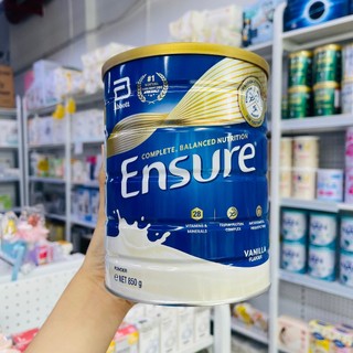 Sữa Ensure Úc Hương Vanila 850g - Thơm Ngon, Giàu Dưỡng Chất