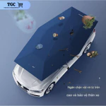 Mái che ô tô gấp gọn, dù che ô tô bảo vệ xe, giảm nhiệt độ, bảo vệ nội thất xe, Hàng chính hãng — ảnh 4