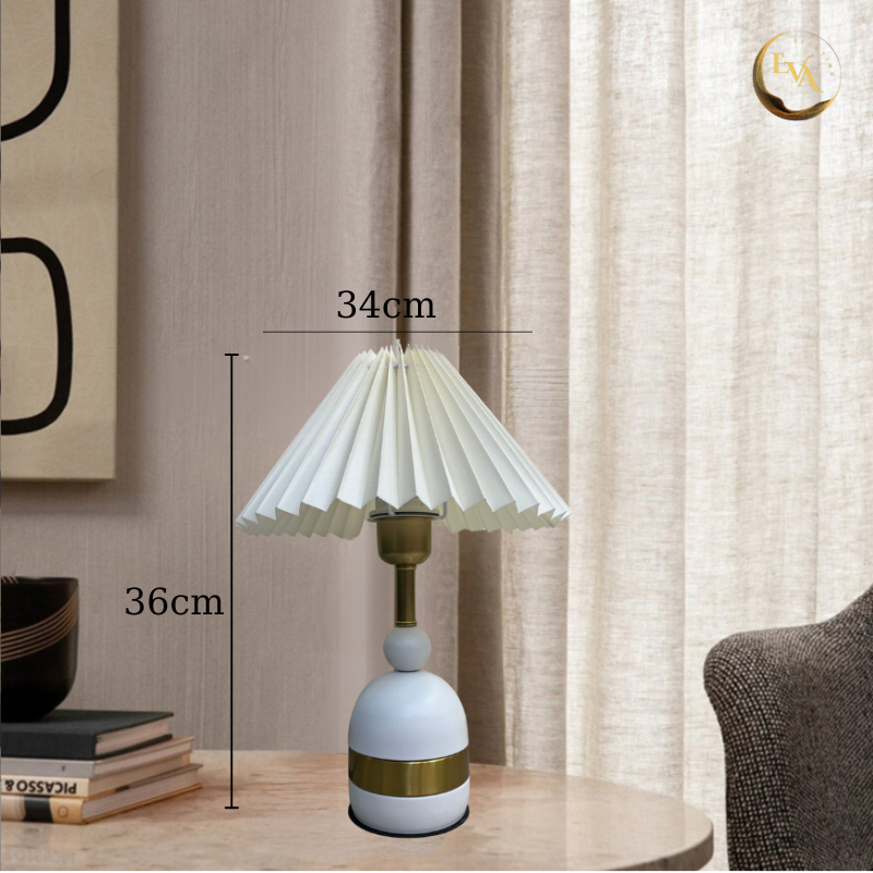 Đèn bàn Đèn Decor  EVA1005 trang trí phòng khách, phòng ngủ, bàn làm việc sang trọng bảo hành 12 tháng