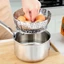 Vỉ hấp xòe chất liệu inox, có thể gấp gọn - đa năng, tiện dụng