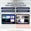 Bao Da Kèm Bàn Phím Wireless Folio Keyboard cho iPad Air 4/5/6/7, Pro 11 M1 M2, Gen 10/11 by MèoBer