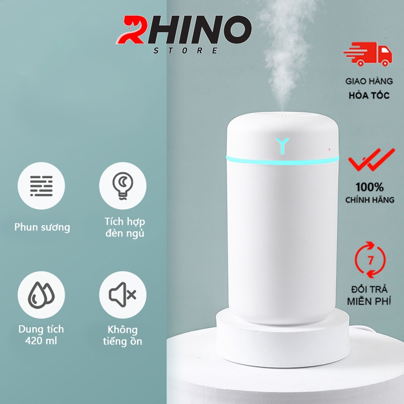 Ảnh Máy phun sương,  tinh dầu Rhino H901 tạo ẩm dung tích 420ml 1