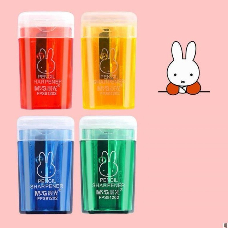 Product image Gọt chì thùng rác M&G FPS91202 hình thỏ Miffy cute xinh xắn nhiều màu 1