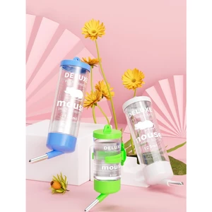 Bình Uống Nước Bi Tự Động Chảy 125/250ml - Cho Chim Vẹt/Thỏ/Chuột/Thú Cưng, Giữ Nước Sạch