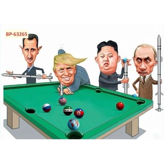 Tranh trang trí quán bi-a, quán billiards, club bida tranh 3D dán tường in trên chất liệu vải lụa(shop tặng kèm keo dán)