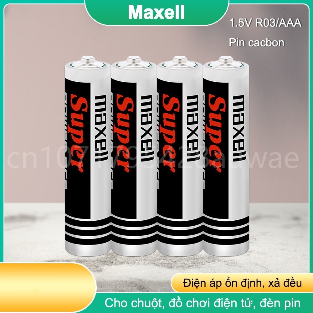 Hộp Pin Maxell RO3P AAA Siêu Bền Chính Hãng | Shopee Việt Nam