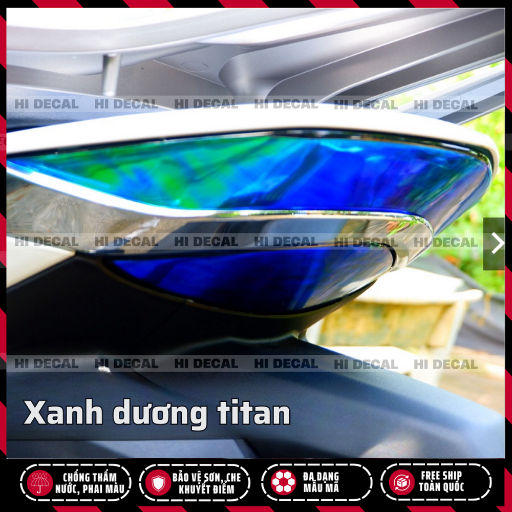Tem decal dán đèn hậu xe Sh 2020 - 2024 dòng 125 150 160 350, Tem bảo vệ đèn, đổi màu đèn