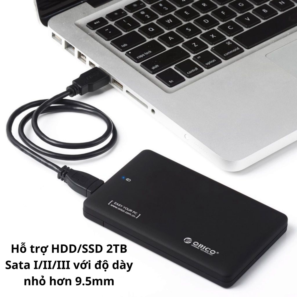Box ổ cứng di động chính hãng Orico/ Gloway Kèm Ổ cứng Laptop chuẩn SATA 3.0 - Dùng cho SSD/HDD 2.5 - Hải Nam Computer | BigBuy360 - bigbuy360.vn