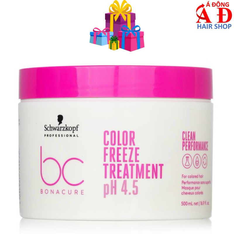 Dầu Hấp Ủ Tóc Giữ Màu Nhuộm Schwarzkopf BC Color Freeze Đức