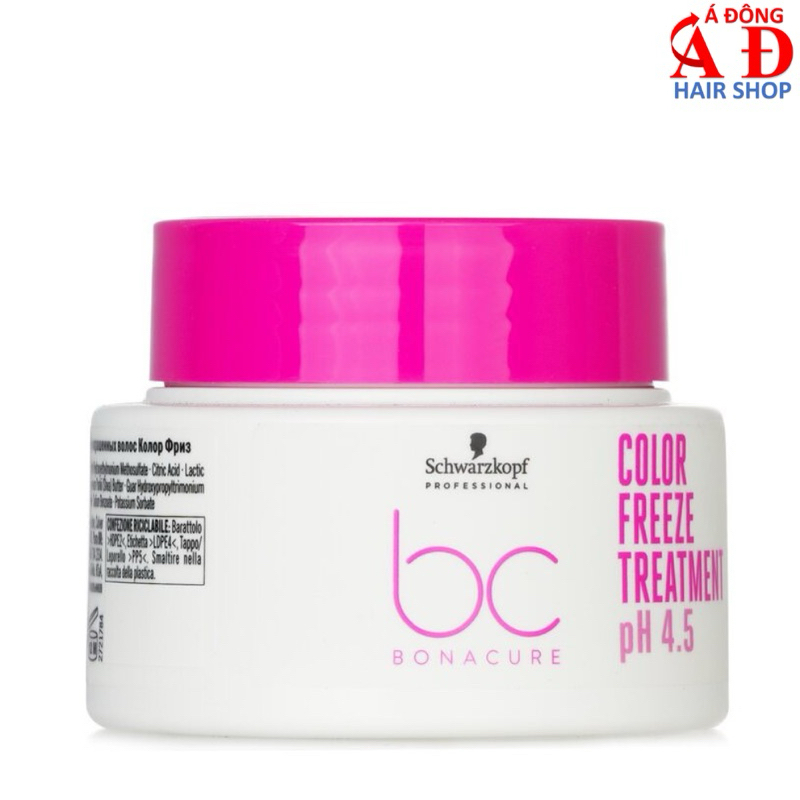 Dầu Hấp Ủ Tóc Giữ Màu Nhuộm Schwarzkopf BC Color Freeze Đức