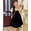 Set Yếm Tuyết Mưa 2 Lớp Có Túi Bên Mix Áo Phông Giấy Siêu Xinh (kèm ảnh thật)