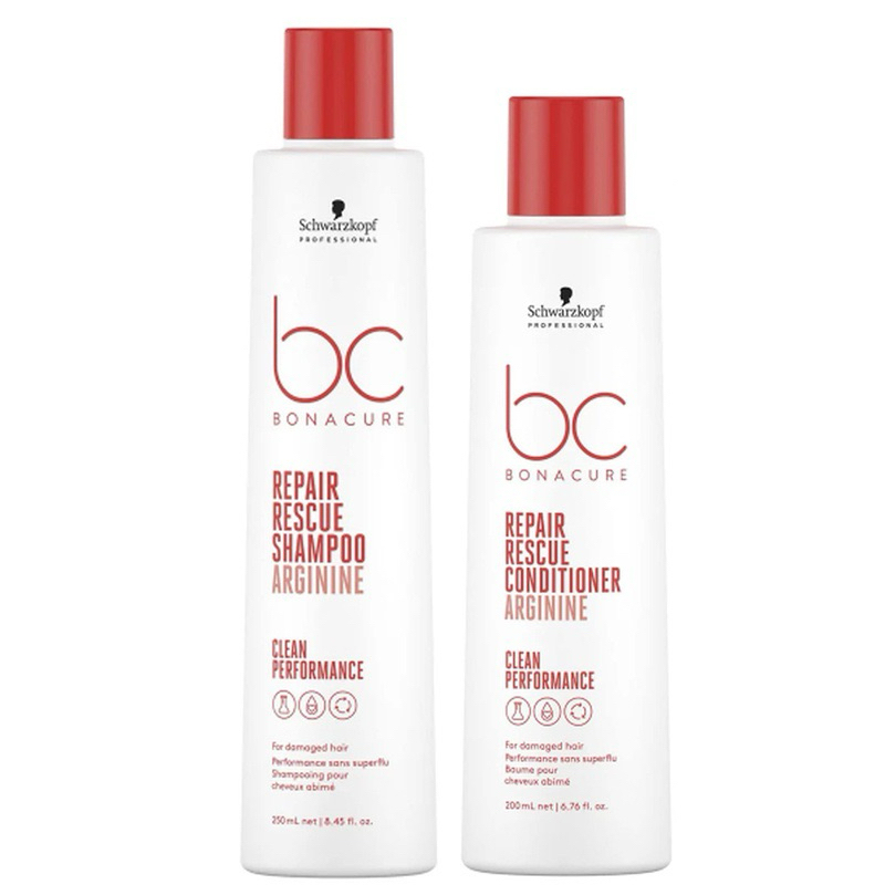 Bộ Dầu Gội Xả Phục Hồi Mềm Mượt Tóc Hư Tổn Nặng Schwarzkopf BC Repair Rescue Đức