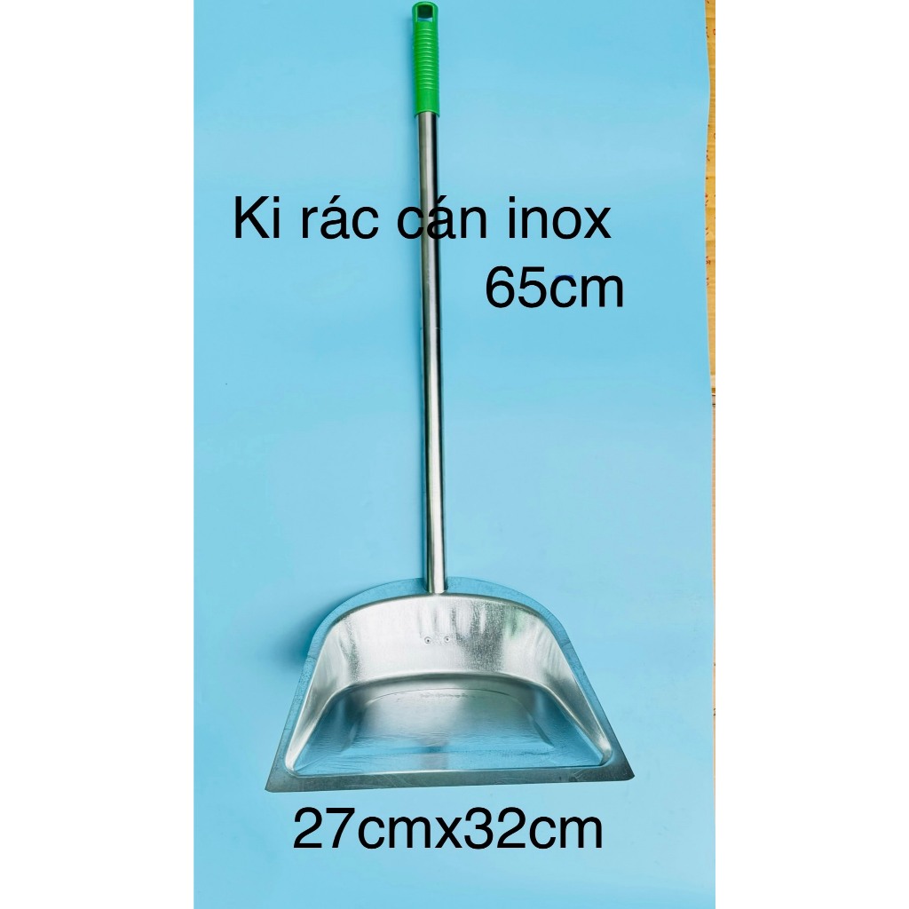 Ki hốt rác, đồ xúc rác inox PHÚC HƯNG PHÁT SG kích thước tổng dài 70cm ...
