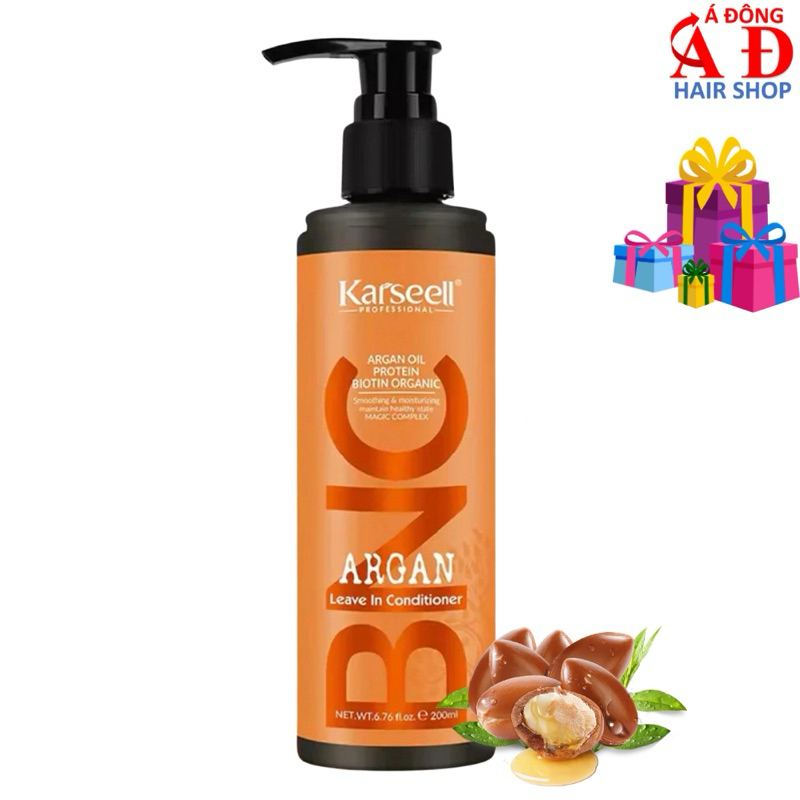 KEM DƯỠNG XẢ KHÔ KARSEELL BNC - LIVEGAIN ELABORE ACAI BERRY DƯỠNG ẨM MỀM MƯỢT GIỮ NẾP TÓC XOĂN