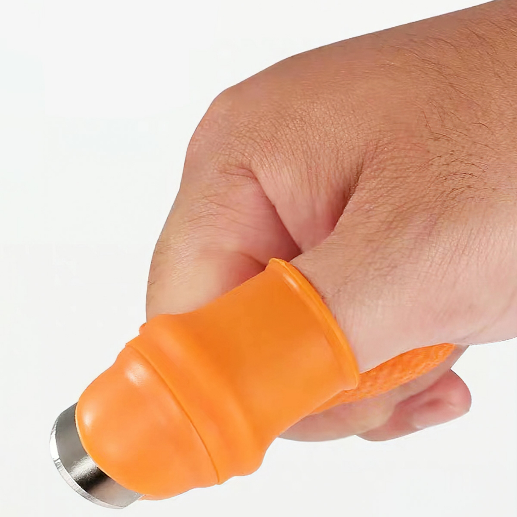 Găng tay bấm cắt rau củ chống bẩn móng , Bóc tỏi-Hái Rau Củ Siêu Tiện Lợi