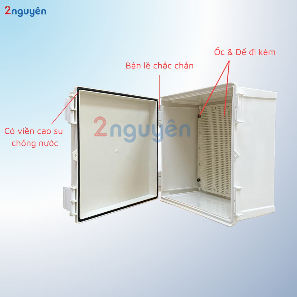 Hộp điện kín nước vuông 300x300x170 an toàn hiệu quả