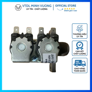 Van Cấp Nước Đôi Máy Giặt Pana (Thẳng) – Phụ Kiện Thay Thế Máy Giặt Chính Hãng