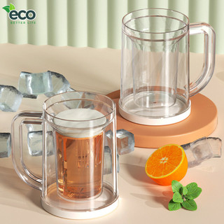 Cốc bia đá lạnh ECO sáng tạo giữ nhiệt siêu lâu, không tan đá