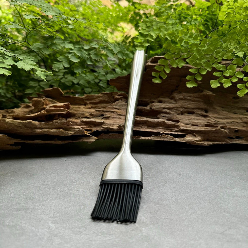 Phết Dầu CHOCKMEN Inox 18/10 & Silicone Chổi Quét Dầu Ăn Phết Gia Vị Đồ Nướng Cọ Quét Nướng Bánh