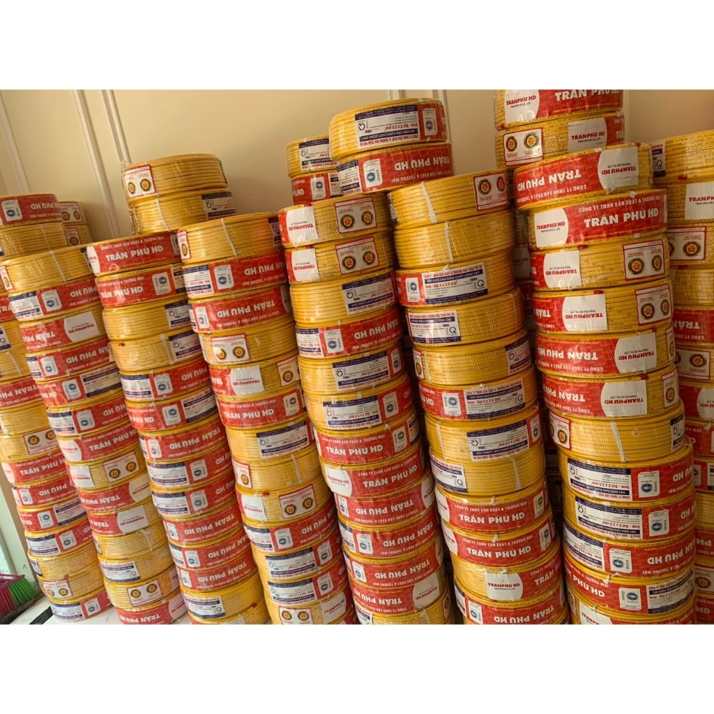 dây điện TRẦN PHÚ HD hàng chuẩn chính hãng, đủ cỡ