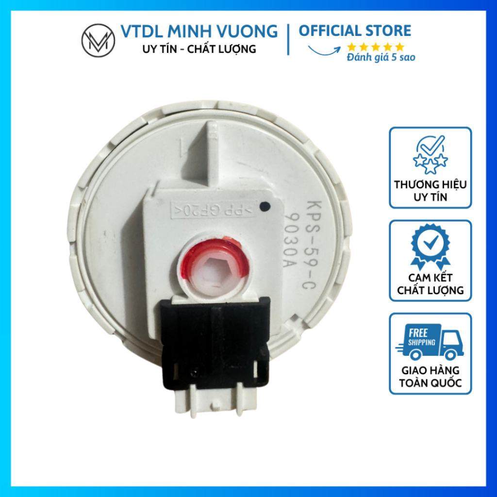 Phao Nước Máy Giặt Sanyo Cửa Trên (59C)  – Phụ Kiện Máy Giặt Chính Hãng