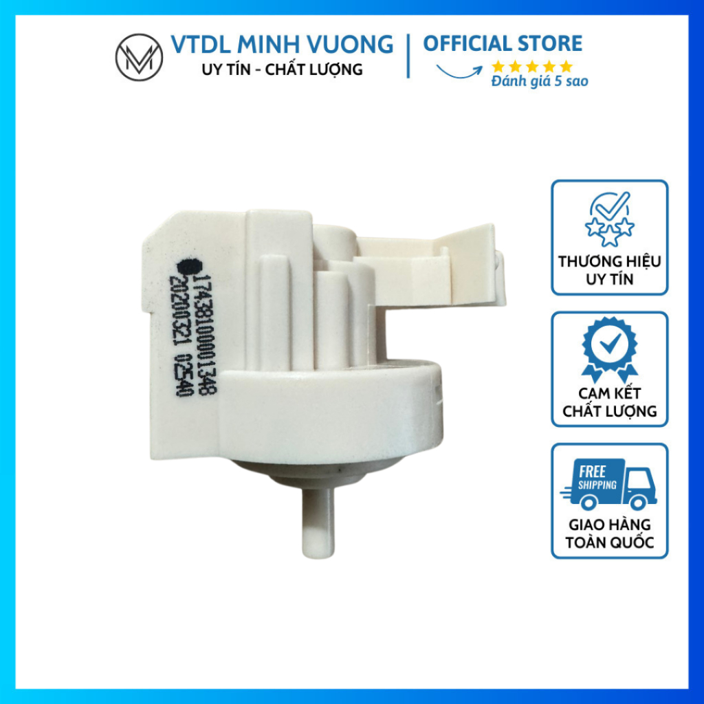 Phao Nước Máy Giặt Toshiba/Media Cửa Ngang Hãng – Phụ Kiện Máy Giặt Chính Hãng