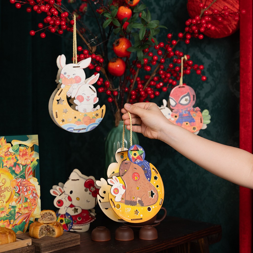 Đèn Lồng Trung Thu Lồng Đèn Gỗ Đèn Lồng Bộ Kít Tự Làm Lồng Đèn Trung Thu Chủ Đề Rước Đèn Cho Bé - Đồ Chơi Cho Bé PUKAPI