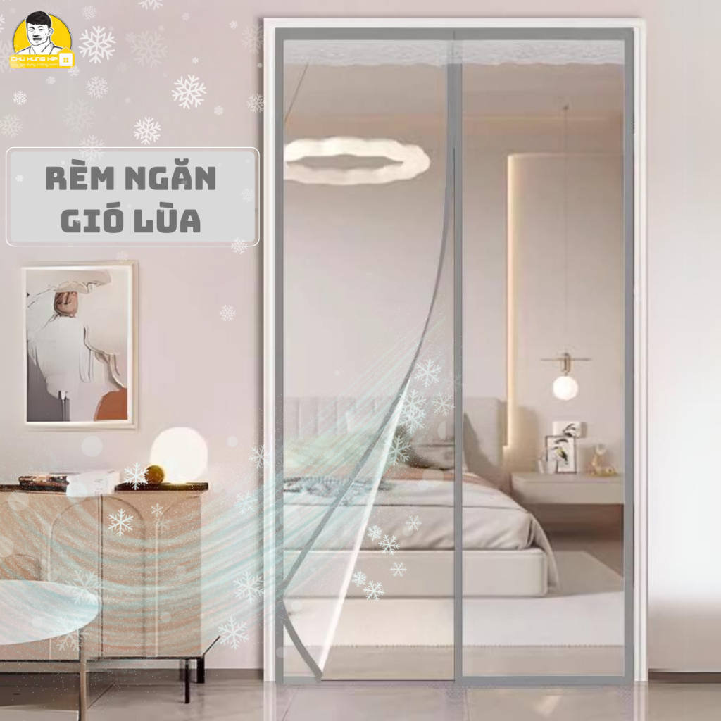 Rèm Ngăn Gió Lùa, Rèm Ngăn Gió Lạnh Mùa Đông, Rèm Giữ Ấm Chống Gió Đa ...