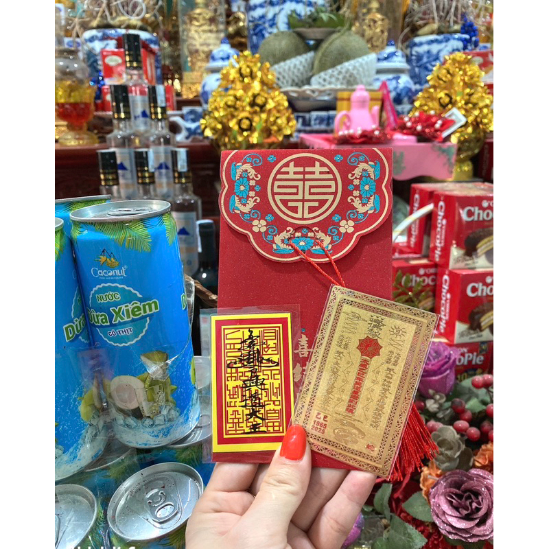 Thẻ Hoá Giải Vận Hạn các tuổi DẦN, THÂN, TỴ, HỢI - tặng ấn nhà Trần