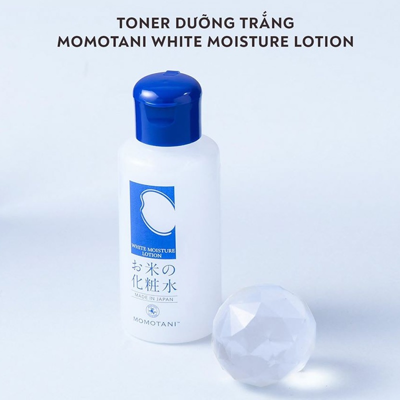 [GIFT] Nước Hoa Hồng Dưỡng Sáng Da Momotani White Moisture Lotion 58ml
