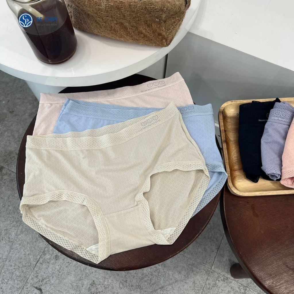 Ảnh Combo 5 Quần Lót Nữ Tencel Thông Khí Viền Mỏng (45-62kg) QL2887 by BeChipi 1