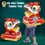 Đồ Chơi Hóa Trang Trung Thu DIY - Kỳ Lân Đỏ/Khủng Long/Cá Sấu, Vui Nhộn Cho Bé