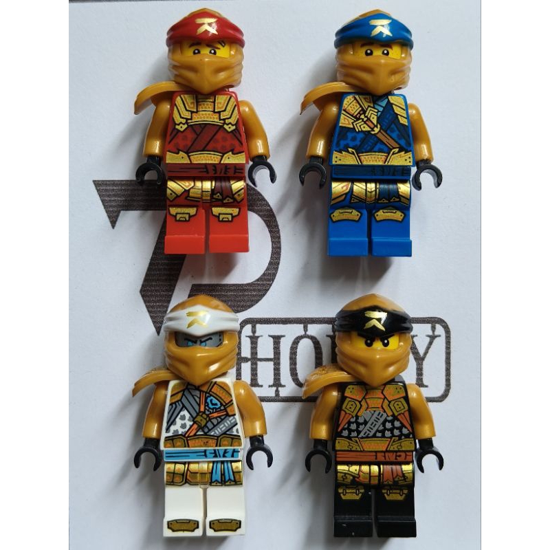 [có sẵn] set 4 minifigures nhân vật KAI JAY ZANE COLE ninjago | Shopee ...