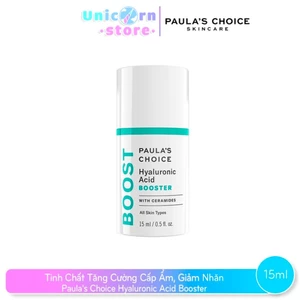 Tinh Chất Tăng Cường Cấp Ẩm, Giảm Nếp Nhăn Và Lão Hóa Chứa Hyaluronic Acid Paula's Choice Hyaluronic Acid Booster 15ml