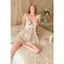 HT115 Váy ngủ sexy thiết kế trái tim sang chảnh có GỌNG,đồ ngủ 2s ren xuyên thấu gợi cảm HT115